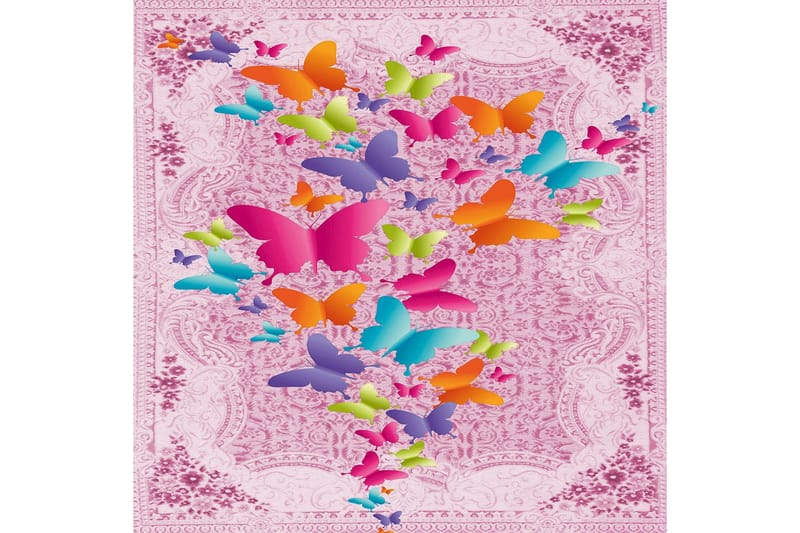 Homefesto Matta 140x220 cm - Multifärgad - Textil & mattor - Matta - Orientalisk matta - Persisk matta