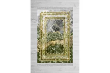 Homefesto Matta 140x220 cm - Multifärgad/Sammet - Textil & mattor - Matta - Orientalisk matta - Persisk matta