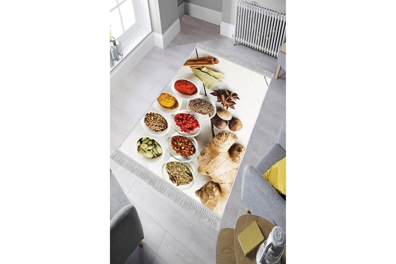 Homefesto Matta 140x220 cm - Multifärgad/Sammet - Textil & mattor - Matta - Orientalisk matta - Persisk matta