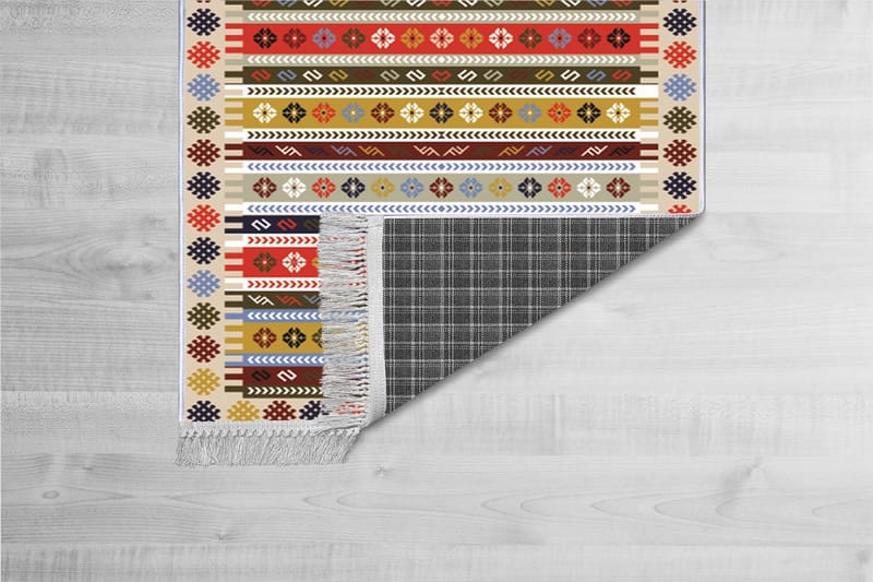 Homefesto Matta 140x220 cm - Multifärgad/Sammet - Textil & mattor - Matta - Orientalisk matta - Persisk matta