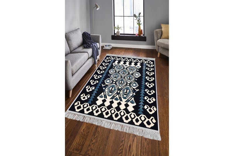 Homefesto Matta 140x220 cm - Multifärgad/Sammet - Textil & mattor - Matta - Orientalisk matta - Persisk matta