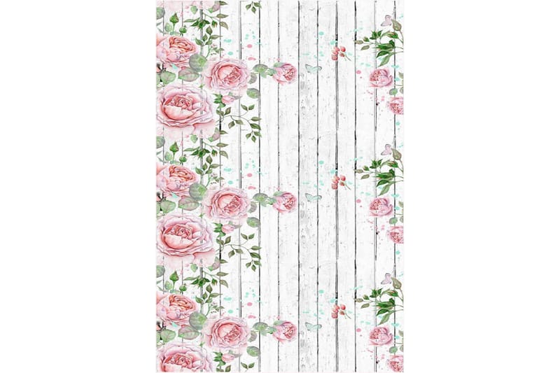 Homefesto Matta 140x220 cm - Multifärgad/Sammet - Textil & mattor - Matta - Orientalisk matta - Persisk matta