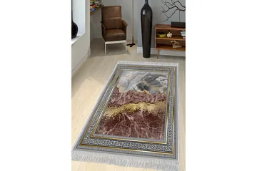 Homefesto Matta 140x220 cm - Multifärgad/Sammet - Textil & mattor - Matta - Orientalisk matta - Persisk matta