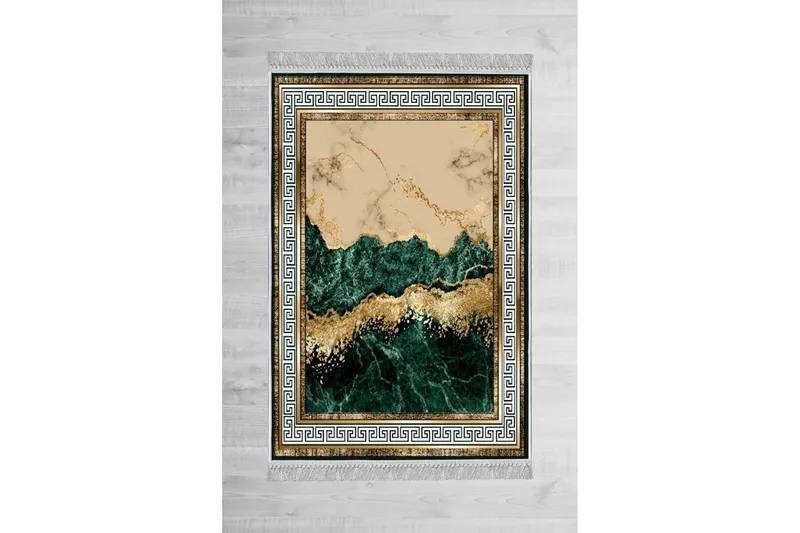 Homefesto Matta 140x220 cm - Multifärgad/Sammet - Textil & mattor - Matta - Orientalisk matta - Persisk matta