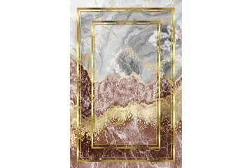 Homefesto Matta 140x220 cm - Multifärgad/Sammet - Textil & mattor - Matta - Orientalisk matta - Persisk matta