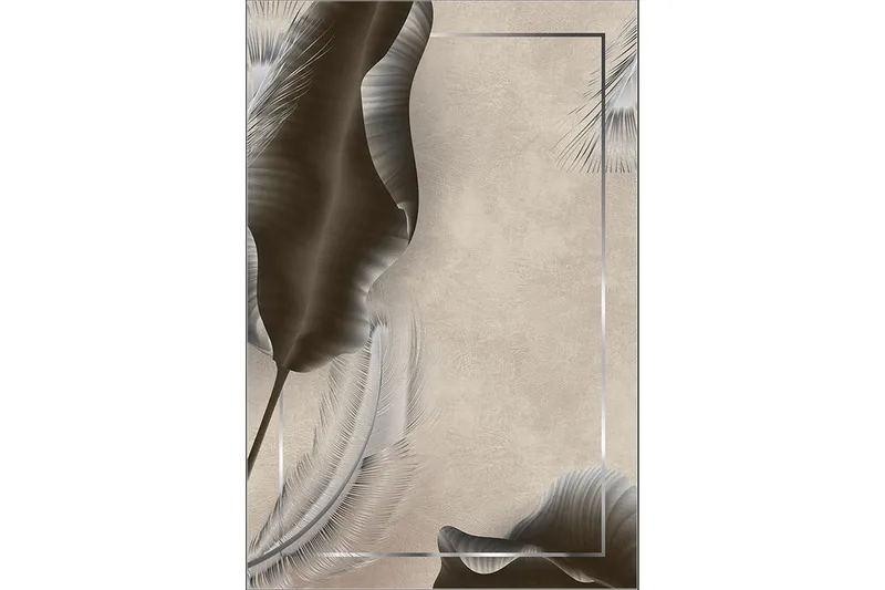 Homefesto Matta 140x220 cm - Multifärgad/Sammet - Textil & mattor - Matta - Orientalisk matta - Persisk matta