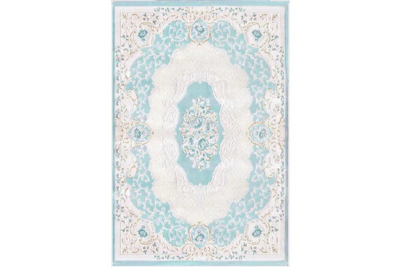 Homefesto Matta 140x220 cm - Multifärgad/Sammet - Textil & mattor - Matta - Orientalisk matta - Persisk matta