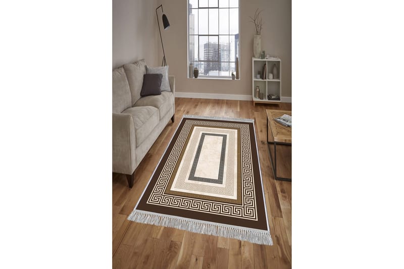 Homefesto Matta 140x220 cm - Multifärgad/Sammet - Textil & mattor - Matta - Orientalisk matta - Persisk matta