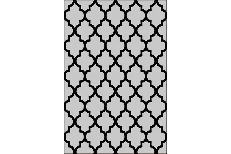 Homefesto Matta 140x220 cm, Multifärgad/Sammet