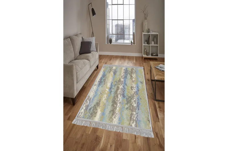 Homefesto Matta 140x220 cm - Multifärgad/Sammet - Textil & mattor - Matta - Orientalisk matta - Persisk matta