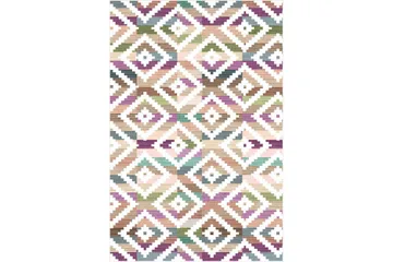 Homefesto Matta 140x220 cm - Multifärgad/Sammet - Textil & mattor - Matta - Orientalisk matta - Persisk matta