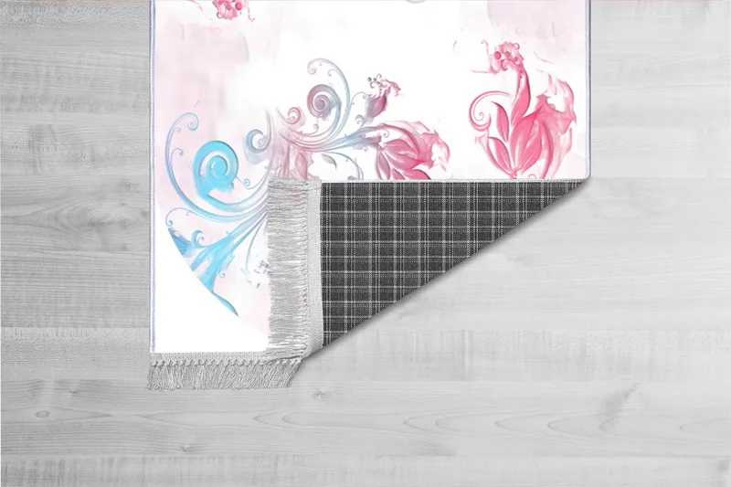 Homefesto Matta 140x220 cm - Multifärgad/Sammet - Textil & mattor - Matta - Orientalisk matta - Persisk matta