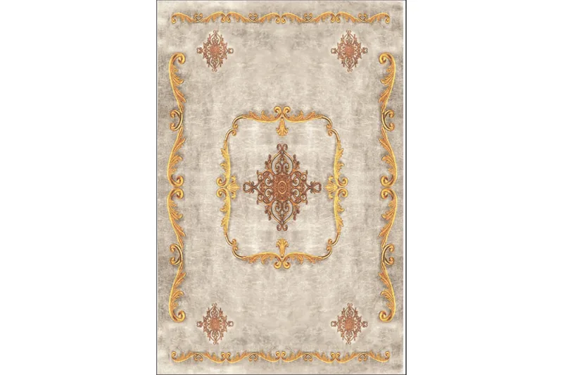Homefesto Matta 140x220 cm - Multifärgad/Sammet - Textil & mattor - Matta - Orientalisk matta - Persisk matta