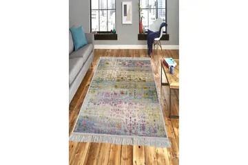 Homefesto Matta 140x220 cm - Multifärgad/Sammet - Textil & mattor - Matta - Orientalisk matta - Persisk matta