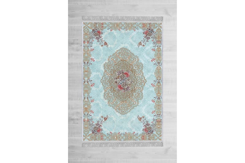 Homefesto Matta 140x220 cm - Multifärgad/Sammet - Textil & mattor - Matta - Orientalisk matta - Persisk matta