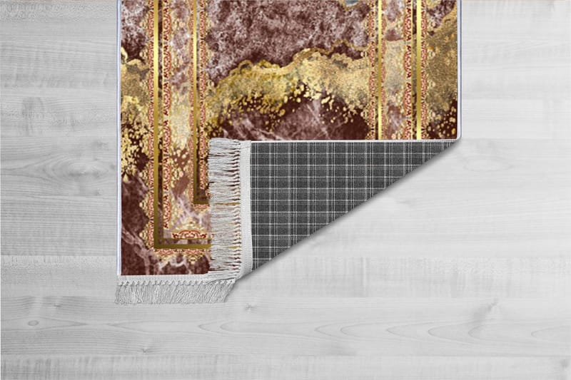Homefesto Matta 140x220 cm - Multifärgad/Sammet - Textil & mattor - Matta - Orientalisk matta - Persisk matta