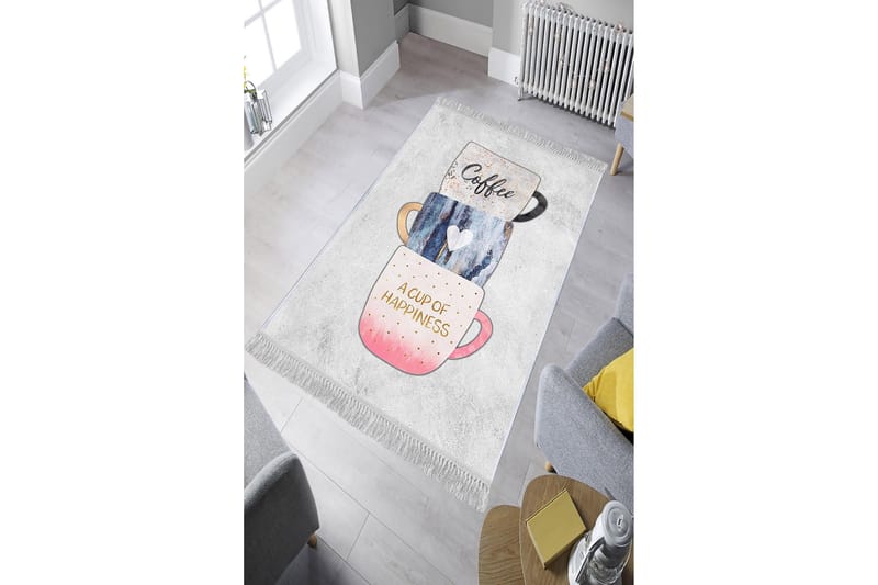 Homefesto Matta 140x220 cm - Multifärgad/Sammet - Textil & mattor - Matta - Orientalisk matta - Persisk matta