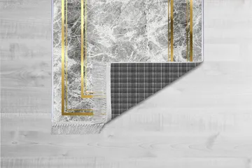 Homefesto Matta 140x220 cm - Multifärgad/Sammet - Textil & mattor - Matta - Orientalisk matta - Persisk matta