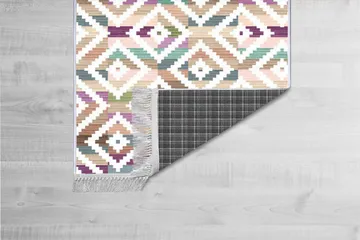 Homefesto Matta 140x220 cm - Multifärgad/Sammet - Textil & mattor - Matta - Orientalisk matta - Persisk matta