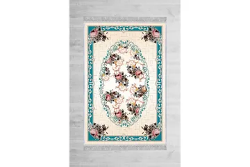 Homefesto Matta 140x220 cm - Multifärgad/Sammet - Textil & mattor - Matta - Orientalisk matta - Persisk matta