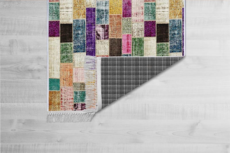 Homefesto Matta 140x220 cm - Multifärgad/Sammet - Textil & mattor - Matta - Orientalisk matta - Persisk matta