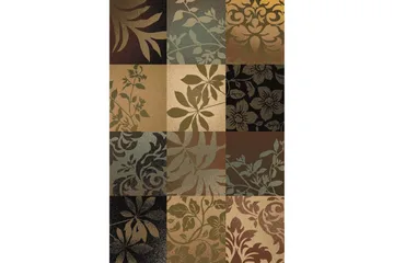 Homefesto Matta 140x220 cm - Multifärgad/Sammet - Textil & mattor - Matta - Orientalisk matta - Persisk matta