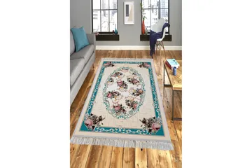 Homefesto Matta 140x220 cm - Multifärgad/Sammet - Textil & mattor - Matta - Orientalisk matta - Persisk matta