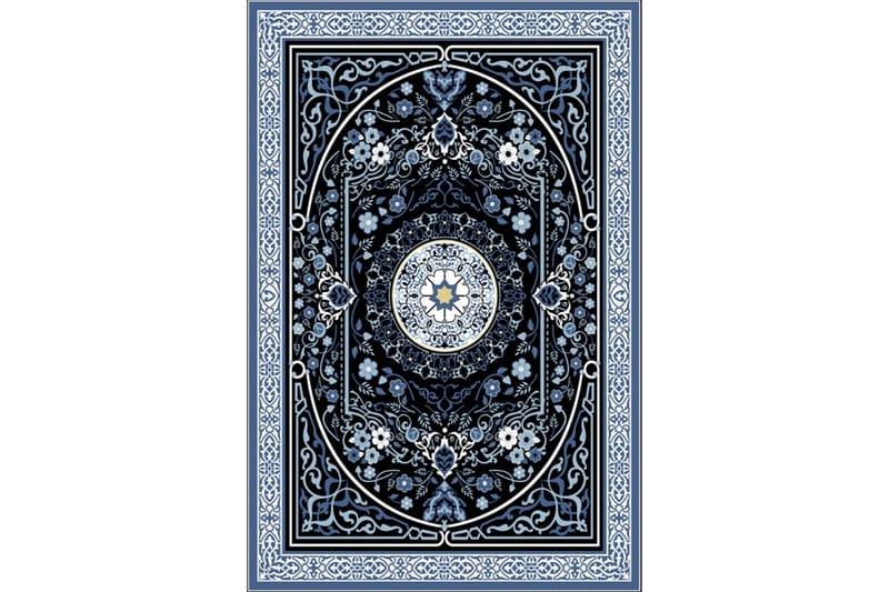 Homefesto Matta 140x220 cm - Multifärgad/Sammet - Textil & mattor - Matta - Orientalisk matta - Persisk matta