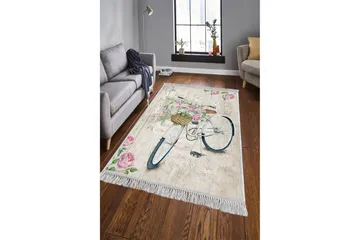 Homefesto Matta 140x220 cm - Multifärgad/Sammet - Textil & mattor - Matta - Orientalisk matta - Persisk matta