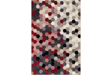 Homefesto Matta 140x220 cm - Multifärgad/Sammet - Textil & mattor - Matta - Orientalisk matta - Persisk matta