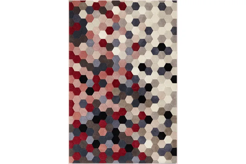 Homefesto Matta 140x220 cm - Multifärgad/Sammet - Textil & mattor - Matta - Orientalisk matta - Persisk matta