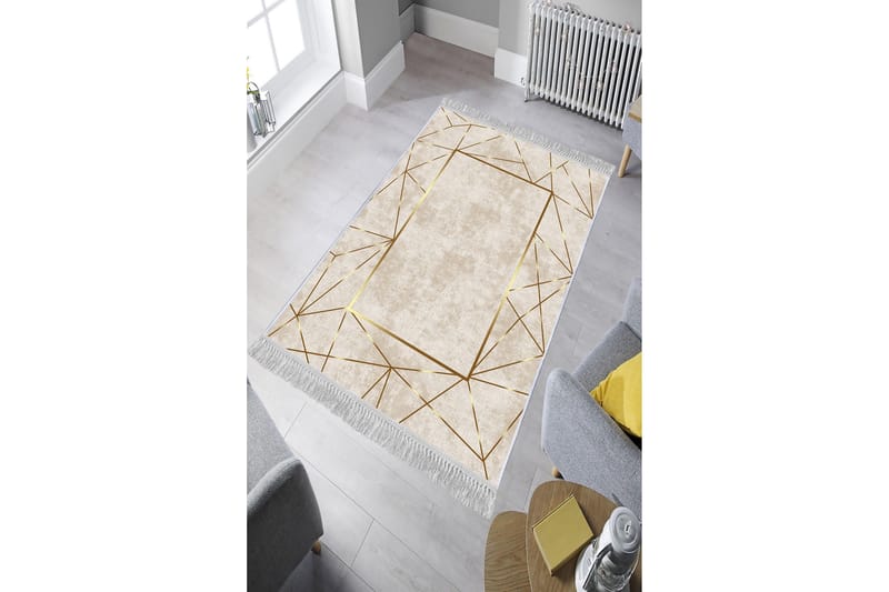 Homefesto Matta 140x220 cm - Multifärgad/Sammet - Textil & mattor - Matta - Orientalisk matta - Persisk matta