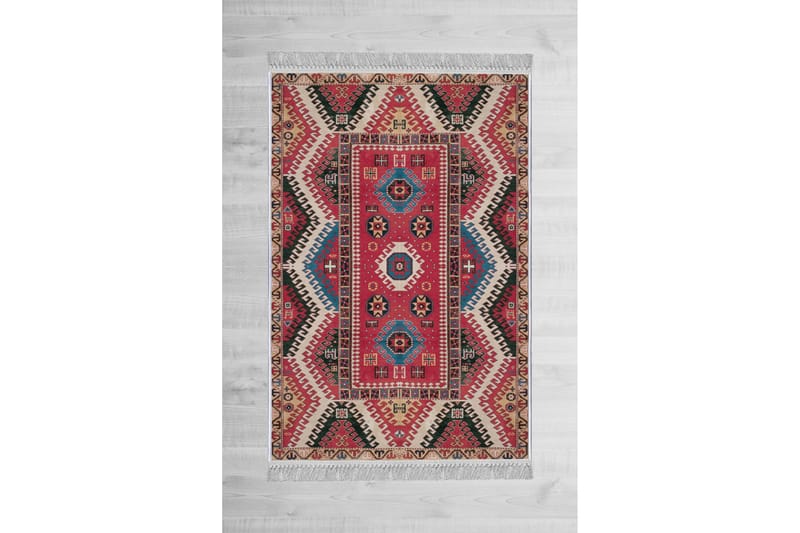 Homefesto Matta 140x220 cm - Multifärgad/Sammet - Textil & mattor - Matta - Orientalisk matta - Persisk matta