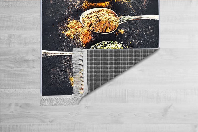 Homefesto Matta 140x220 cm, Multifärgad/Sammet