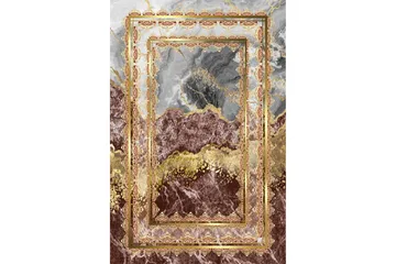 Homefesto Matta 140x220 cm - Multifärgad/Sammet - Textil & mattor - Matta - Orientalisk matta - Persisk matta