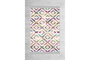 Homefesto Matta 140x220 cm - Multifärgad/Sammet - Textil & mattor - Matta - Orientalisk matta - Persisk matta