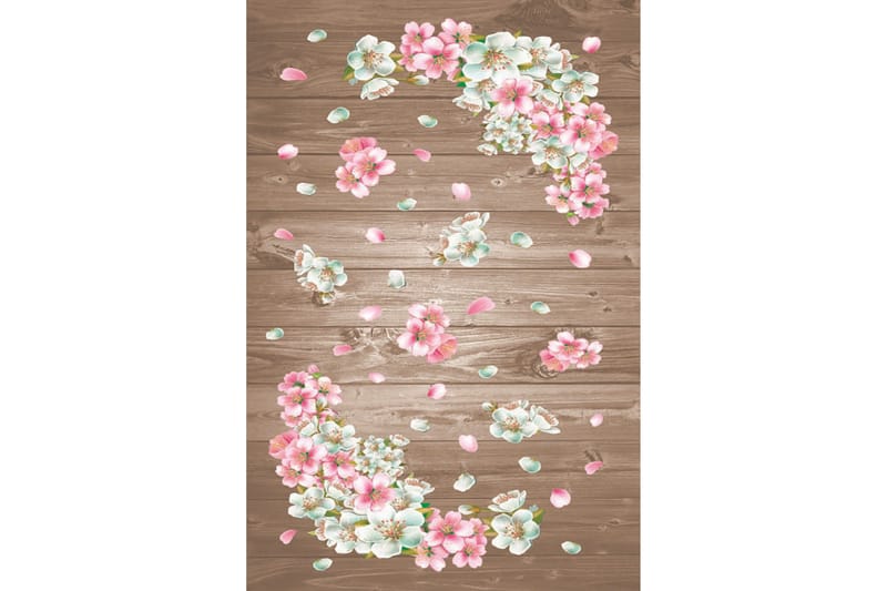 Homefesto Matta 140x220 cm - Multifärgad/Sammet - Textil & mattor - Matta - Orientalisk matta - Persisk matta