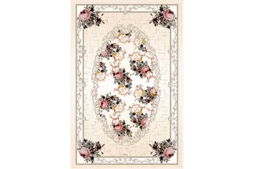 Homefesto Matta 140x220 cm - Multifärgad/Sammet - Textil & mattor - Matta - Orientalisk matta - Persisk matta