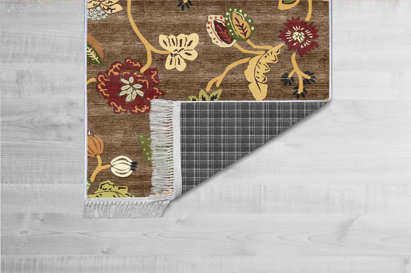 Homefesto Matta 140x220 cm - Multifärgad/Sammet - Textil & mattor - Matta - Orientalisk matta - Persisk matta