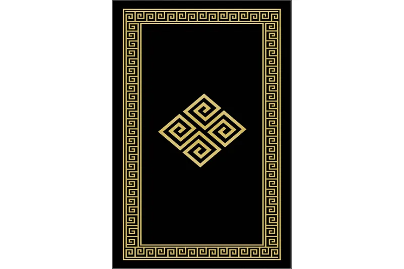 Homefesto Matta 140x220 cm - Multifärgad/Sammet - Textil & mattor - Matta - Orientalisk matta - Persisk matta