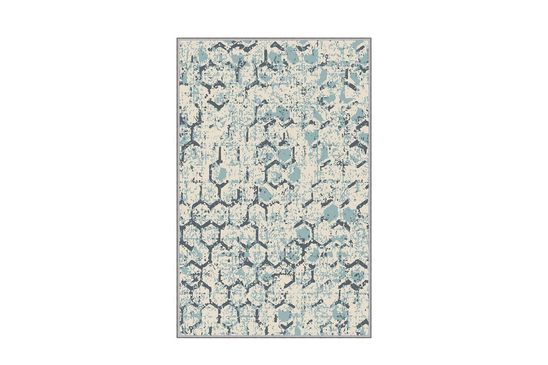 homefesto matta 140x220 cm - multifärgad