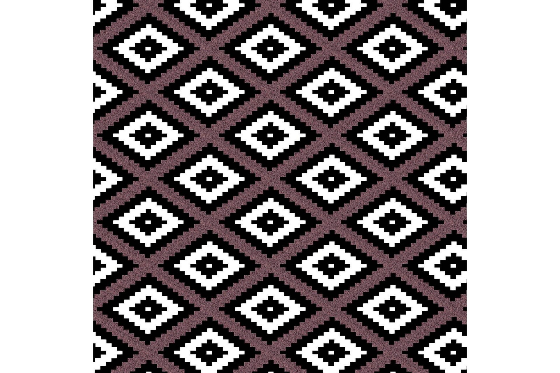 homefesto matta 140x220 cm - multifärgad