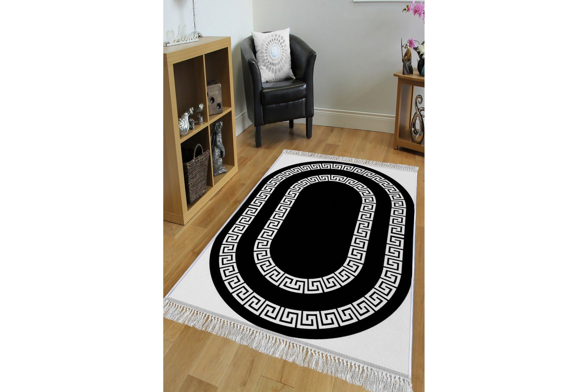 Homefesto Matta 140x220 cm - Multif&auml;rgad/Sammet