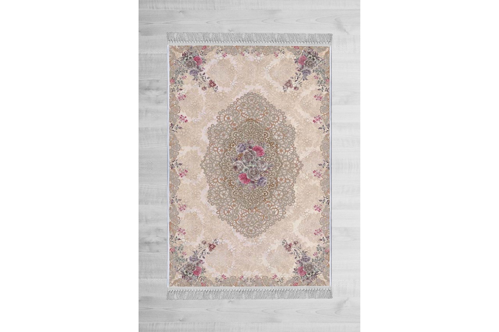 Homefesto Matta 140x220 cm - Multif&auml;rgad/Sammet