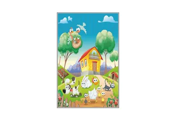 Homefesto Matta 160x230 cm - Multifärgad - Textil & mattor - Matta - Orientalisk matta - Persisk matta