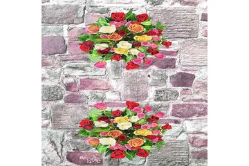 Homefesto Matta 160x230 cm - Multifärgad - Textil & mattor - Matta - Orientalisk matta - Persisk matta