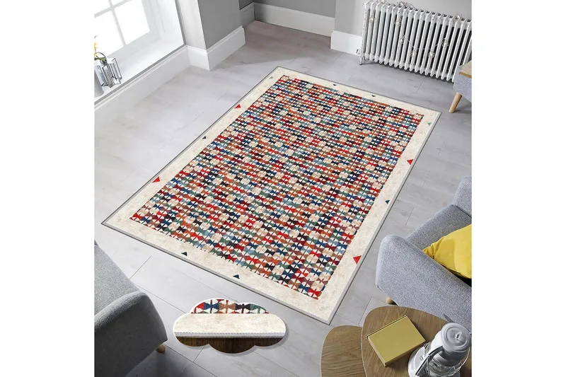 Homefesto Matta 160x230 cm - Multifärgad - Textil & mattor - Matta - Orientalisk matta - Persisk matta