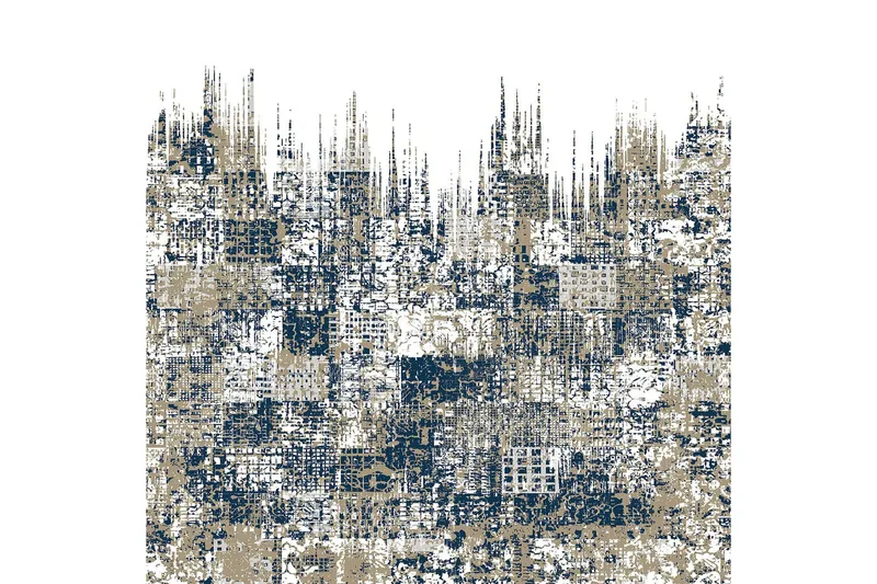 Homefesto Matta 160x230 cm, Multifärgad