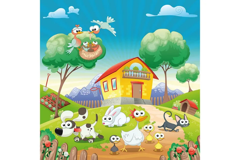 Homefesto Matta 160x230 cm, Multifärgad