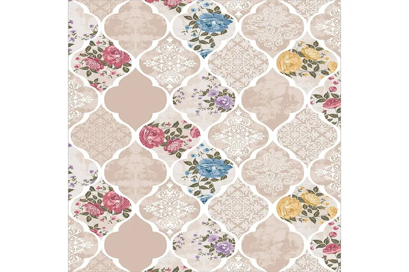 Homefesto Matta 160x230 cm - Multifärgad - Textil & mattor - Matta - Orientalisk matta - Persisk matta